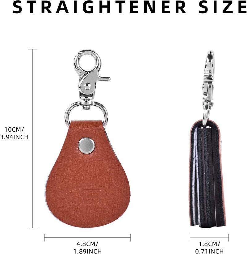 sf. 3 in 1 Fly Fishing Fly line Leader Straightener and Line Cleaner with Zinger Retractor - Image 2